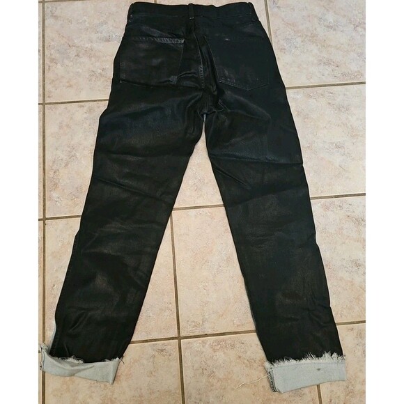 Revice Jeans Womens 28 Blue Black Ex Boyfriend Two Tone Denim Adult - Picture 3 of 8